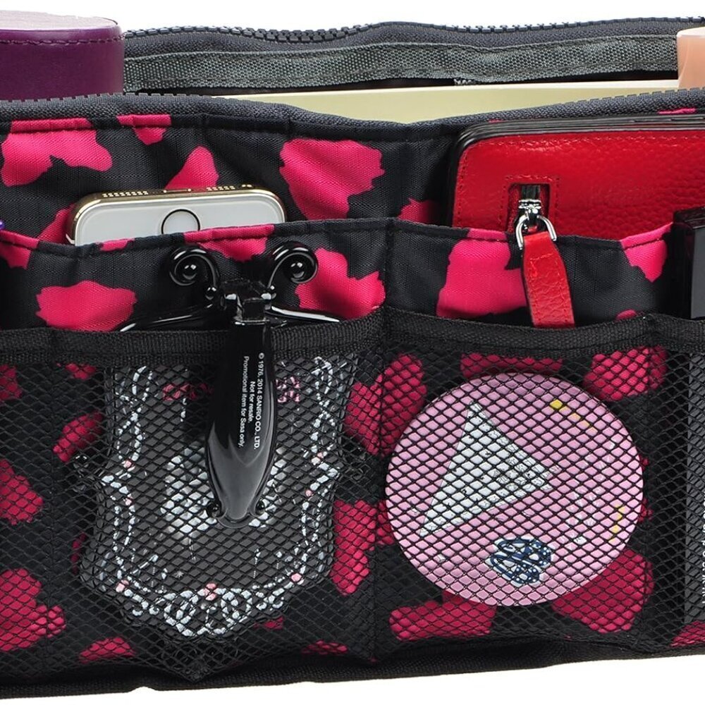 Purse Organizer Insert Polyester Medium 13 Pockets Tote Bag Women Nurse